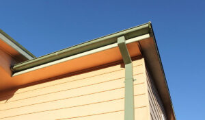 home gutter and downspout