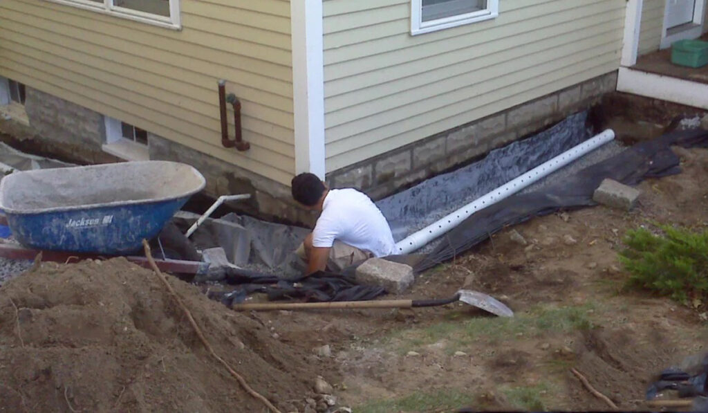 hire a local plumber to work on your drainage systems